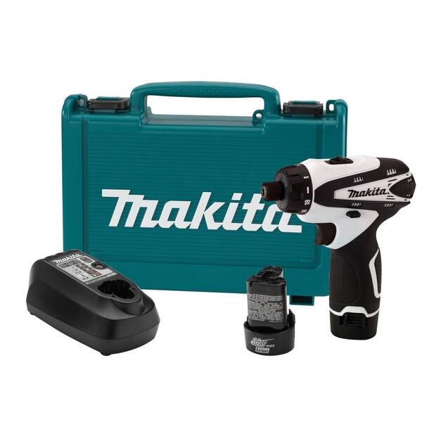 Makita 12-Volt Max Lithium-Ion 1/4 in. Cordless Hex Driver-Drill Kit