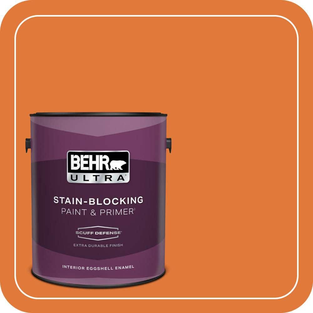 1 gal. #S-G-260 Citrus Blast Extra Durable Eggshell Enamel Interior Paint & Primer price history on PriceWatchPro