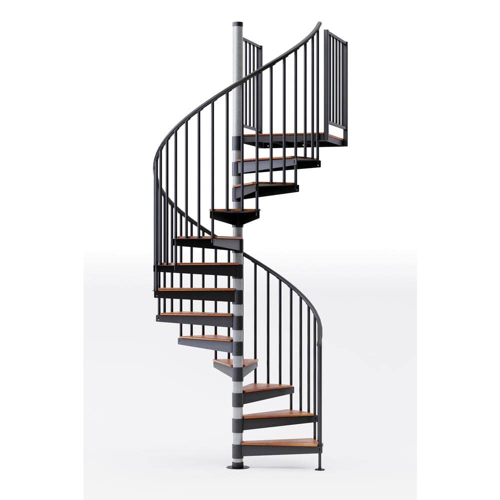Reroute Prime Interior 60in Diameter, Fits Height 85in - 95in, 2 36in Tall Platform Rails Spiral Staircase Kit price history on PriceWatchPro