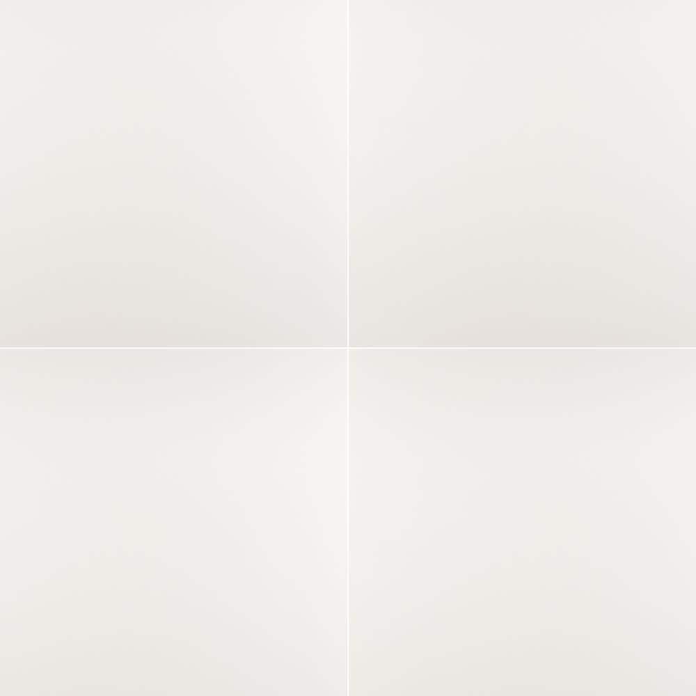 Ivora White 24 in. x 24 in. Matte Porcelain Floor and Wall Tile(48-Cases/558.72 sq. ft./Pallet) price history on PriceWatchPro