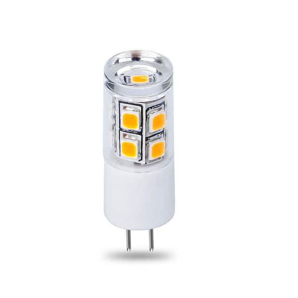 20-Watt Equivalent Warm White (3000K) Specialty LED T4 G4 Bi-Pin Base Light Bulb (4-Pack)