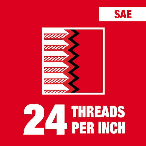 12-24 NC Straight Flute Plug Tap and #16 Drill Bit
