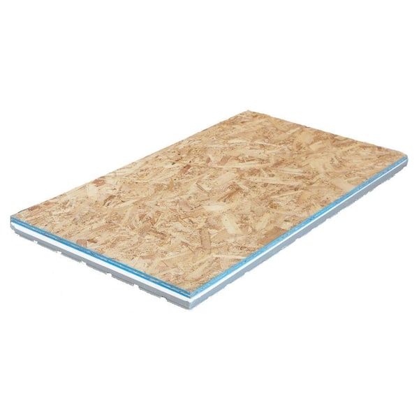 Amdry 1.6 in. x 2 ft. x 4 ft. R5 OSB Insulated Subfloor Panel