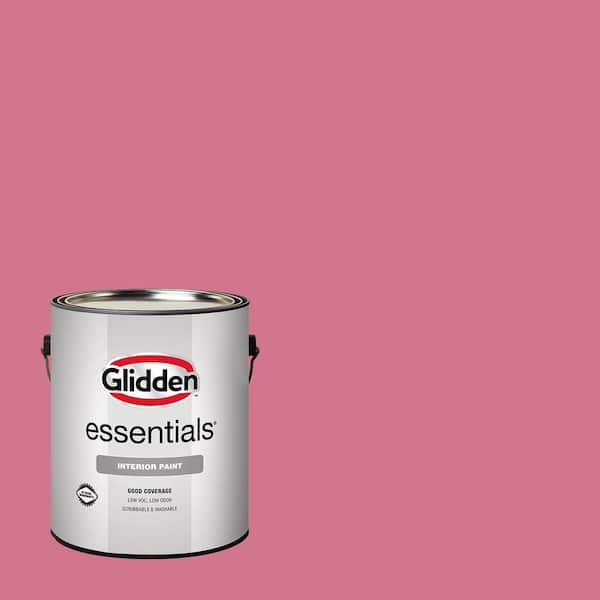 Glidden Essentials 1 gal. Razzberries PPG1183-5 Eggshell Interior Paint