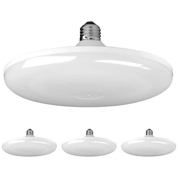 Feit Electric 75-Watt Equivalent 90+ CRI Non-Dimmable Wide Surface E26 Medium Base LED Light Bulb, Bright White 3000K (4-Pack)