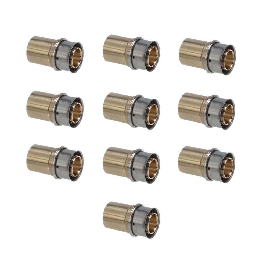 PureFlow 1 in. Press x 1 in. FTG Zero Lead Bronze Adapter (10-pack) price history on PriceWatchPro