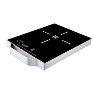 11 in. Induction Portable Cooktop in Black with 1 Burner