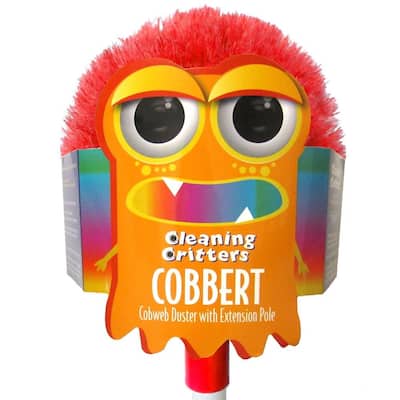 Cleaning Critters Cobbert Cobweb Duster with Extension Pole