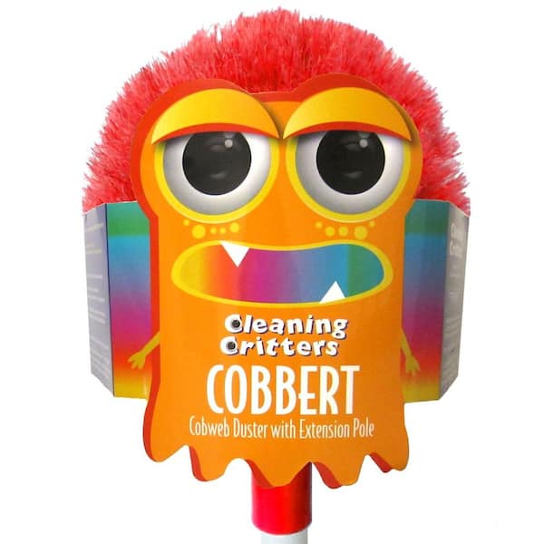 Ettore Cleaning Critters Cobbert Cobweb Duster with Extension Pole