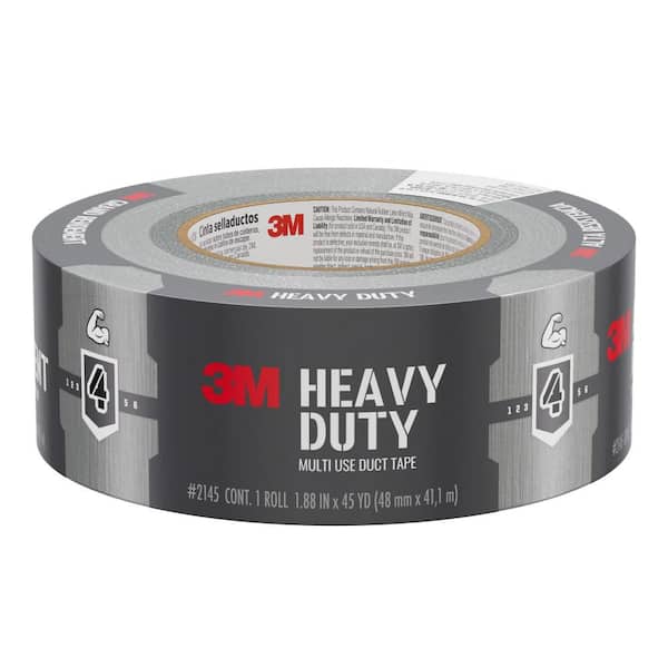 1.88 in. x 45 yds. Heavy Duty Gray Duct Tape (1 Roll)