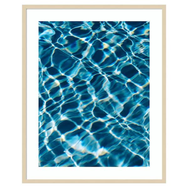 Amanti Art Reflections IV by Justine Milton 33 in. W x 41 in. H. Wood Framed Wall Art Print Framed in Brown