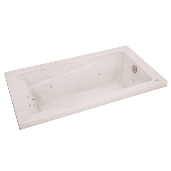 MAAX Loft 5 ft. Whirlpool Tub in White