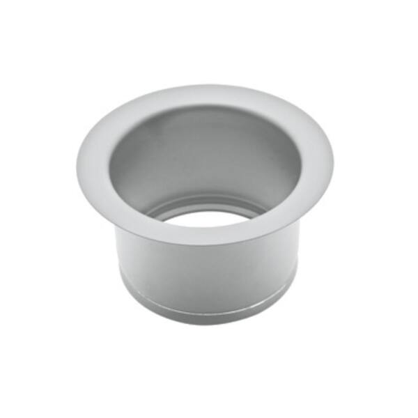 ROHL Extended 2-1/2 in. Disposal Flange or Throat for Fireclay Sinks and Shaws Sinks in Polished Chrome