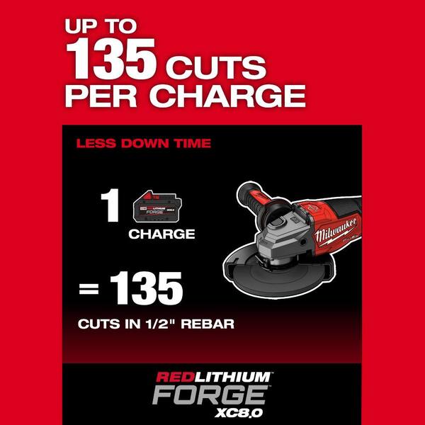 Milwaukee M18 FUEL 18-Volt Lithium-Ion Brushless Cordless 4-1/2 in 