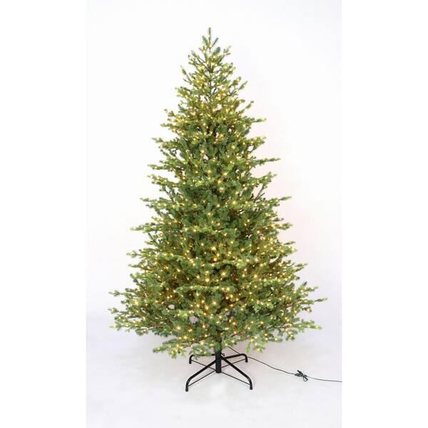 Home Decorators Collection 7.5 ft. PreLit LED Elegant Grand Fir Artificial Christmas Tree with