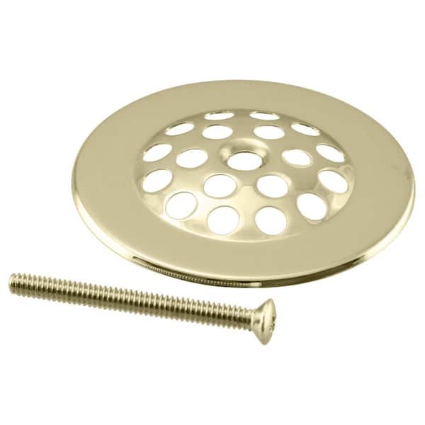 Westbrass Brass Beehive Grid Strainer in Polished Brass