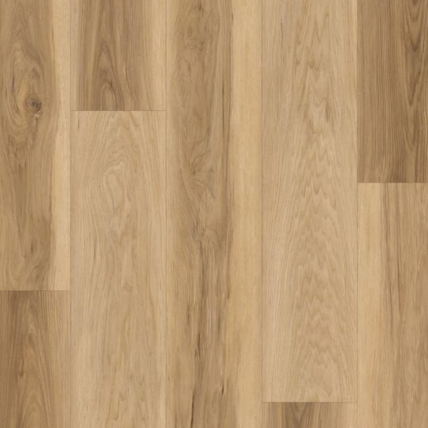 Take Home Sample-HydroStop Tiki Waters Click Waterproof Luxury Vinyl Plank Flooring-20 mil 7 in. W x 6 in. L