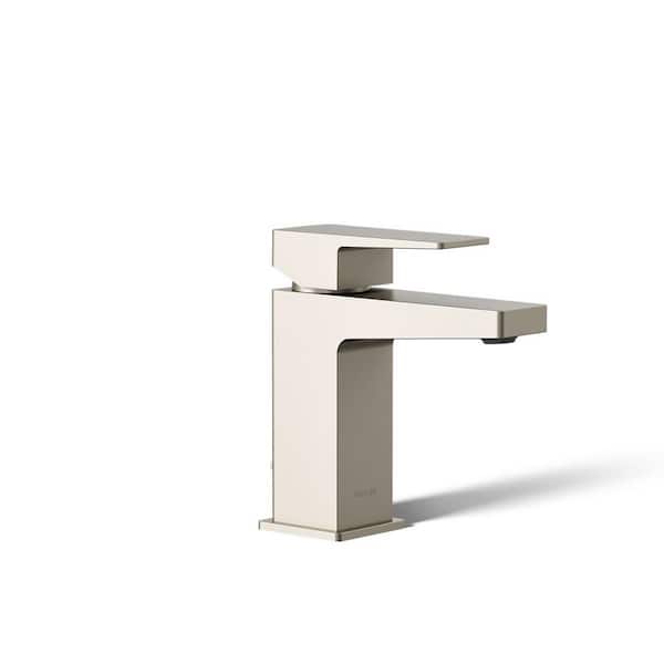 KOHLER Honesty Single Hole Single-Handle Bathroom Faucet in Vibrant Brushed Nickel