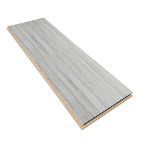 Forbo Flooring Systems Marmoleum Cinch Loc Seal Rocky Ice 10-mm T x 12-in W x 36-in L Waterproof Wood Plank Laminate Flooring (20.34-sq ft / Carton)