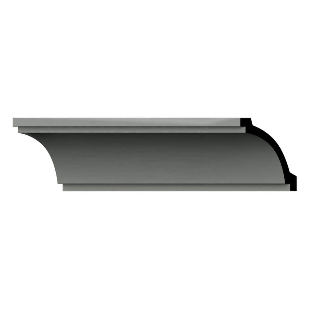 Graham Gray Polyurethane Crown Moulding 4" x 94.5"