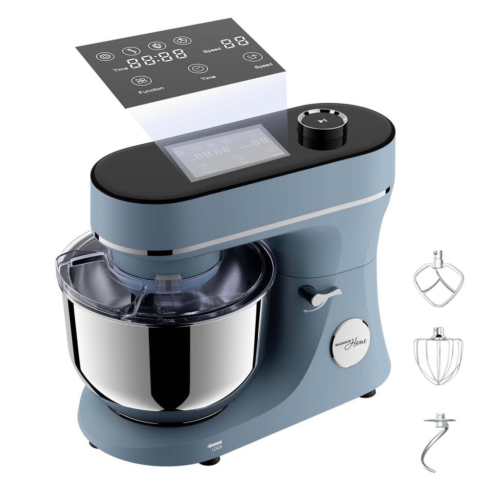 Magnavox 6 L. 11-Speed Stand Mixer with Digital Touchscreen in