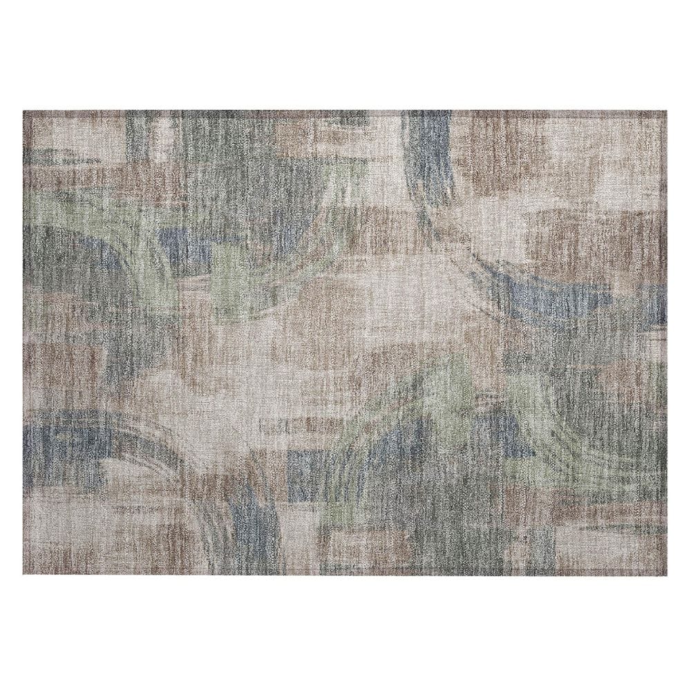 Chantille Machine Washable Indoor/Outdoor Abstract ACN2948 Khaki 3 ft. x 4 ft. Area Rug price history on PriceWatchPro