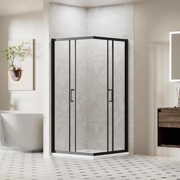 ACE DECOR Corner Shower Enclosure 36 in.D x 36 in.W x 72 in. H