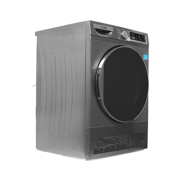 4 cu.ft. 240-Volt Condenser Sani Refresh ventless Dryer in Titanium ENERGY STAR