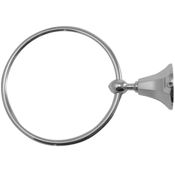 Heaven Towel Ring in Chrome