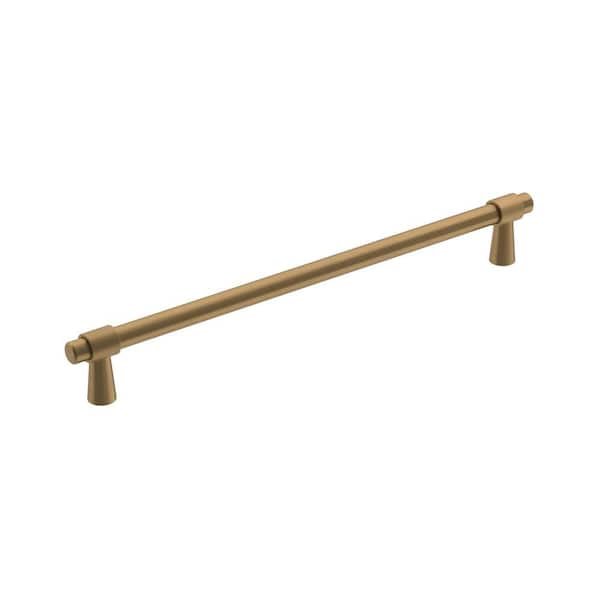 Amerock Destine 8-13/16 inch (224mm) Center-to-Center Champagne Bronze Cabinet Pull