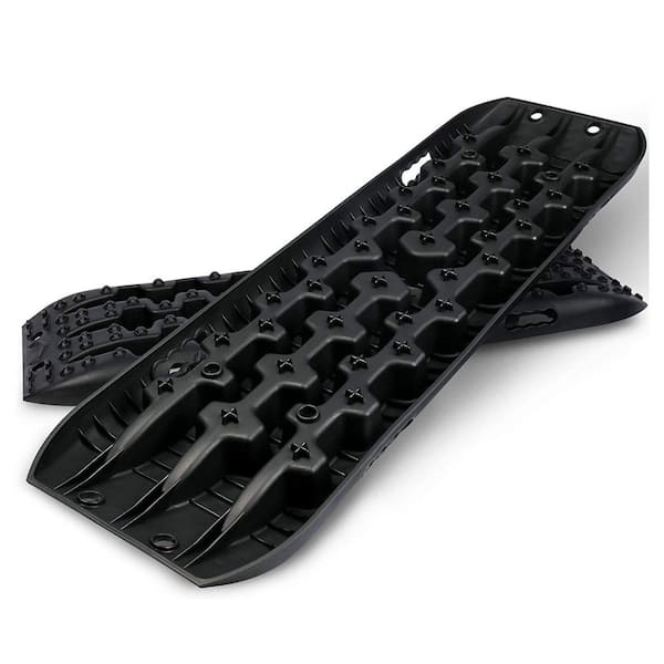 X-BULL Black Quick Recovery Emergency 4 Wheel Drive Tire Traction Board Mats  B06Y5KBD9X - The Home Depot