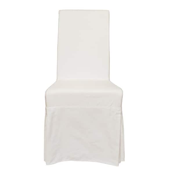 Padma's Plantation Pacific Beach Sunbleached White Dining Chair
