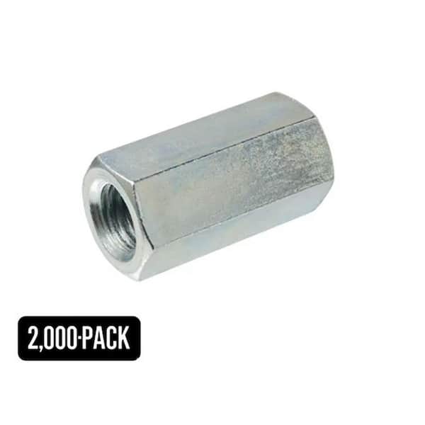 3/8 in.-16 TPI Zinc Rod Coupling Nuts (2000-pack)