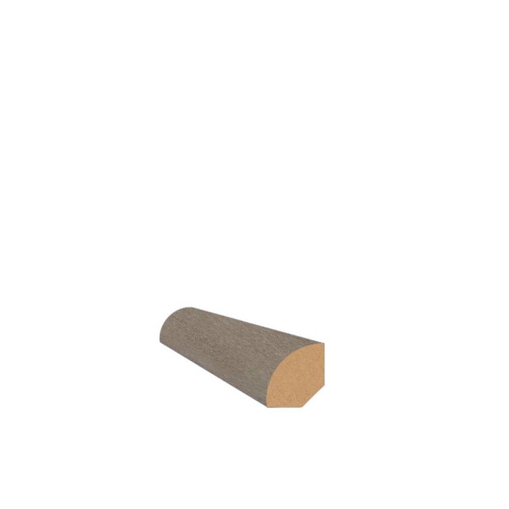 Aspen Avenue 2.5 in. T x 2.75 in. W x 95 in. L Vinyl Quarter Round Molding