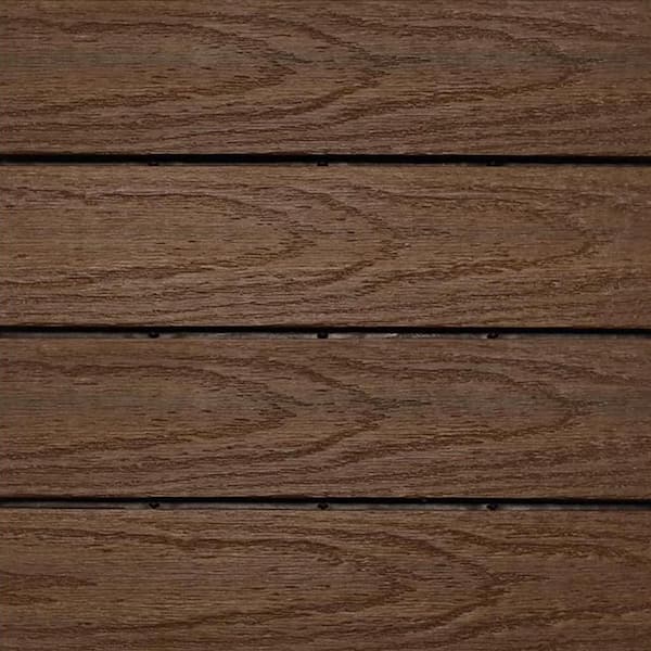 NewTechWood UltraShield Naturale 1 ft. x 1 ft. Quick Deck