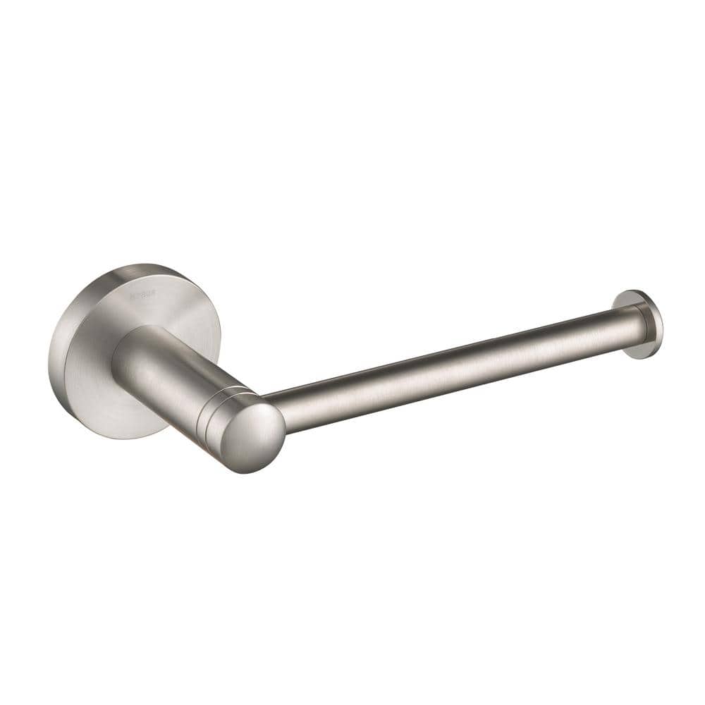 Elie Black Solid Brass Wall Mount Toilet Paper Holder