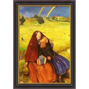 Blind Girl by Sir John Everett Millais Opulent Framed Oil Painting Art Print 33 in. x 45 in.