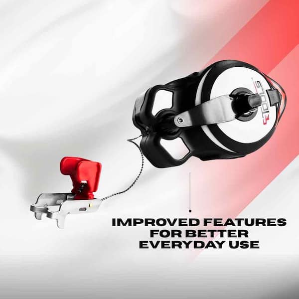 CE TOOLS Snapback 50 ft. Chalk Reel Precision Line with Spring