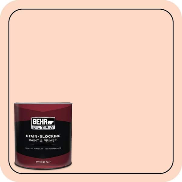 BEHR ULTRA 1 Qt. #240C-2 Heavenly Song Flat Exterior Paint & Primer
