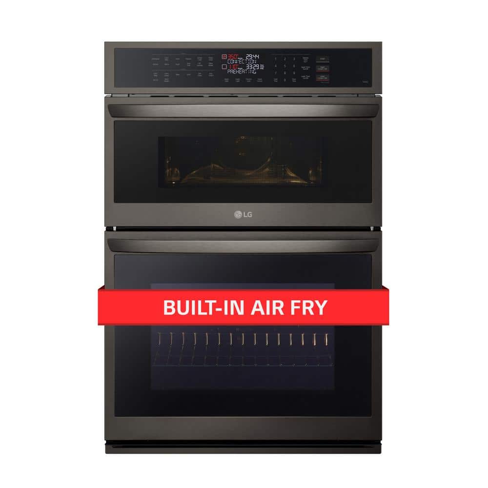 LG 6.4 cu. ft. Smart Combi Wall Oven with Fan Convection, Air Fry in