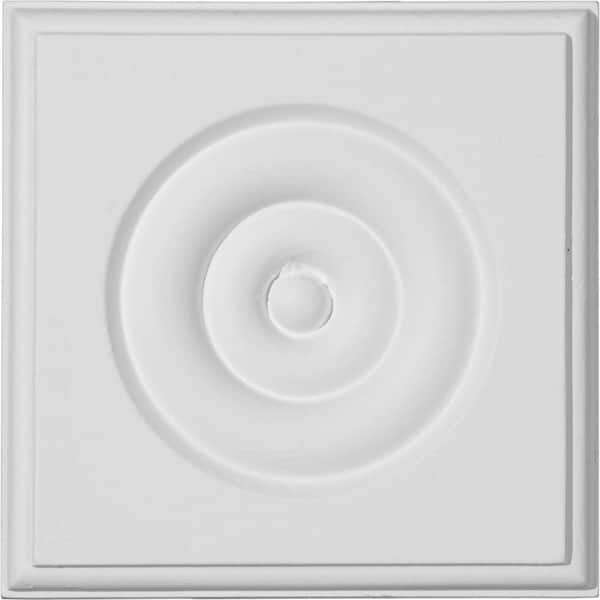 4-3/4 in. x 1-1/8 in. x 4-3/4 in. Waltz Bullseye Plinth Block