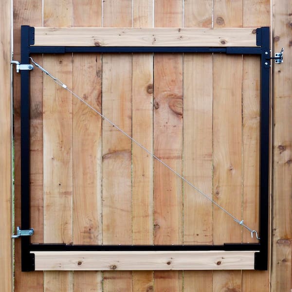 Adjust-A-Gate Consumer 36 in. W to 72 in. W Steel Gate Opening Gate Frame Kit