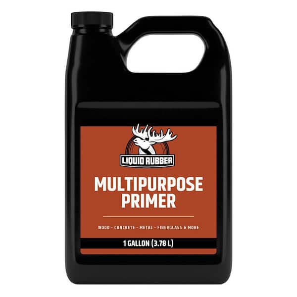Multipurpose Primer 1 Gal. Fast-Drying Water-Based Interior/Exterior Primer for Multi-Surface Use