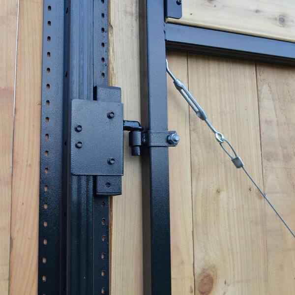 Adjust-A-Gate 47 in. H/ 36 in.-60 in. W Original Series 2 rail adjustable Double Drive Kit