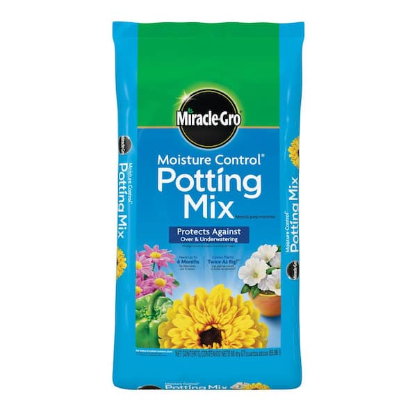 Miracle-Gro Moisture Control Potting Mix 50 qt. For Container Plants, Protects Against Over- and Under-Watering