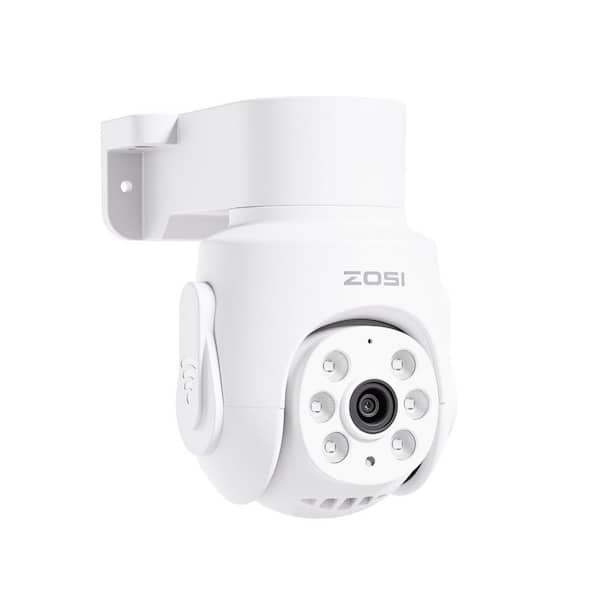 5MP Super HD 360° Pan/Tilt Add-on Hardwired TVI Home Security Camera, Night Vision Only Compatible with TVI Analog DVR