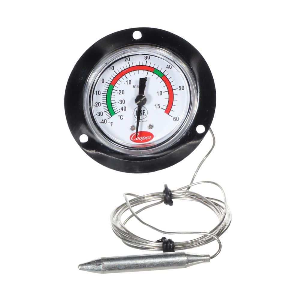 Capillary Flanged Panel Thermometer for Refrigerator Systems with 2 in. Front Flange and 48 in. Capillary Back price history on PriceWatchPro
