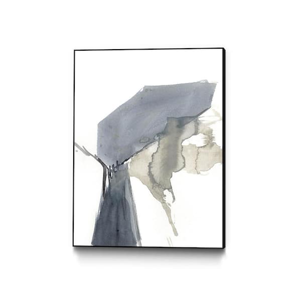 Unbranded 30 in. x 40 in. "Kinetic Grid II" by Jennifer Goldberger Framed Wall Art