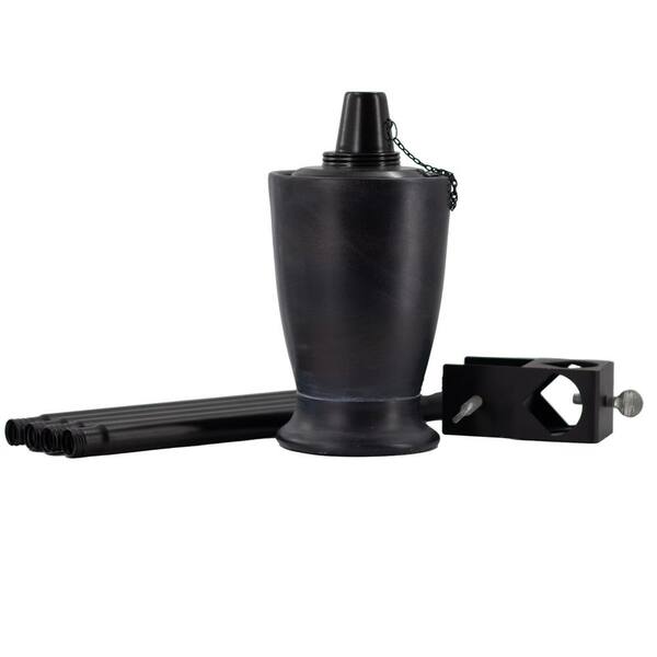 PATIO ESSENTIALS 3-in-1 Torch with Cement Finish