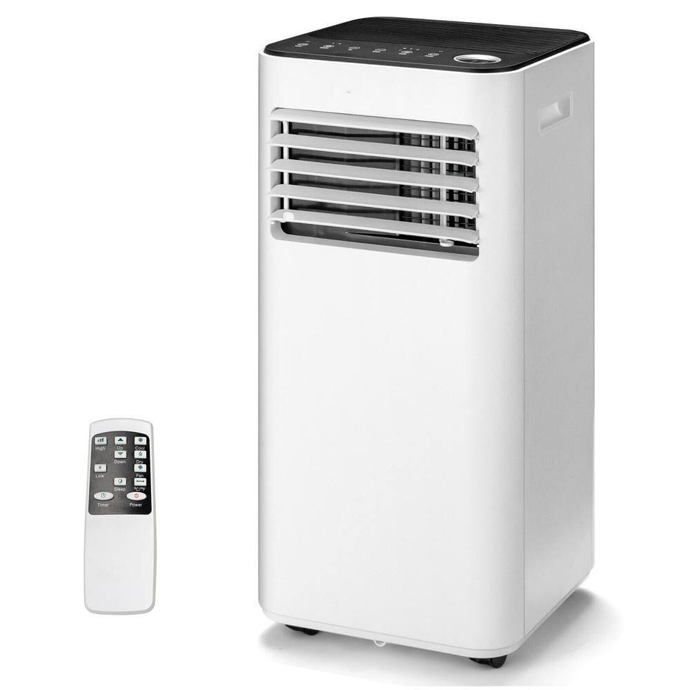 8000 BTU Portable Air Conditioner with Fan and Dehumidifier Mode-White price history on PriceWatchPro